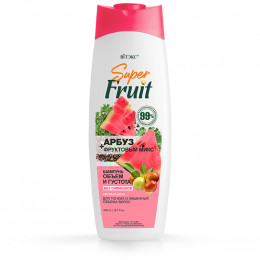 Шампунь Витекс SuperFruit 500мл арбуз+фруктовый микс объем и густота без силиконов