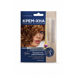 Крем-хна в готовом виде Фитокосметик с комплексом масел бесцветная укрепляющая, 50 мл Крем-хна в готовом виде Фитокосметик с комплексом масел бесцветная укрепляющая, 50 мл